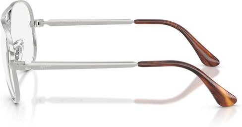 Ray-Ban RX3925V Aviator Max Prescription Eyewear Frames, Silver/Demo Lens, 58 mm in Saudi Arabia