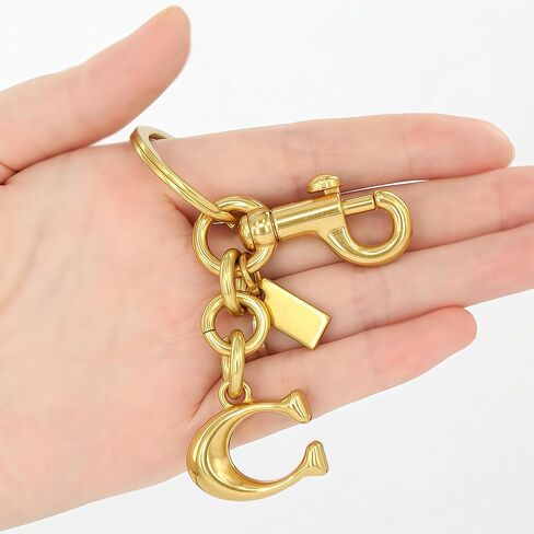 سحر الحقيبة الذهبية C لحقائب اليد، C سلسلة المفاتيح سحر المحفظة الأولية، إكسسوارات حقيبة اليد سحر المحفظة in Kuwait