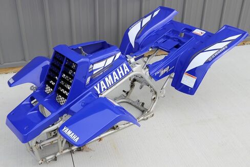 مجموعة رسومات ملصقات الفينيل من Vito مقاس 14MIL تناسب Yamaha Banshee BLUE WHITE 2001 in Saudi Arabia