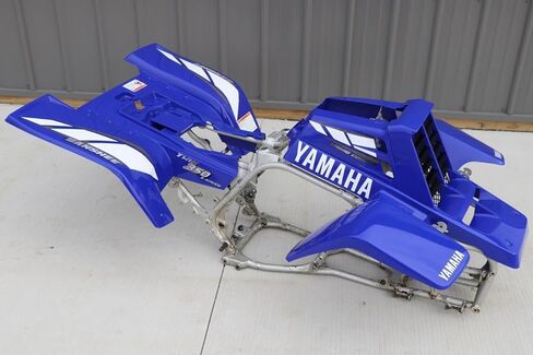 مجموعة رسومات ملصقات الفينيل من Vito مقاس 14MIL تناسب Yamaha Banshee BLUE WHITE 2001 in Saudi Arabia