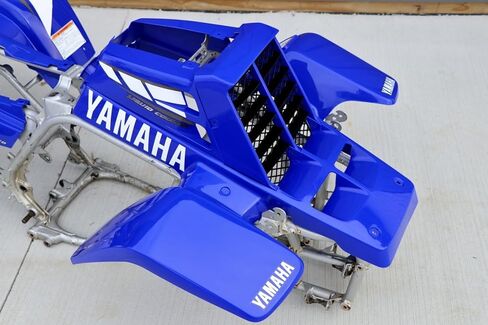 مجموعة رسومات ملصقات الفينيل من Vito مقاس 14MIL تناسب Yamaha Banshee BLUE WHITE 2001 in Saudi Arabia