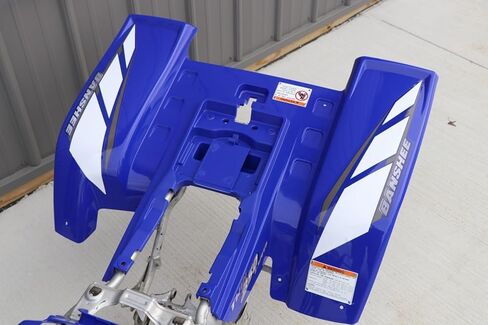 مجموعة رسومات ملصقات الفينيل من Vito مقاس 14MIL تناسب Yamaha Banshee BLUE WHITE 2001 in Saudi Arabia