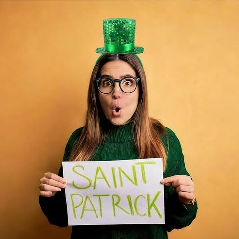 St Patricks Day Headband for Women Irish Headwear in Saudi Arabia