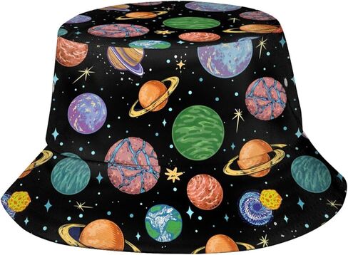 Bucket Hat Sun Beach Packable Fisherman Cap for Unisex Summer Travel Outdoor Hiking in Kuwait