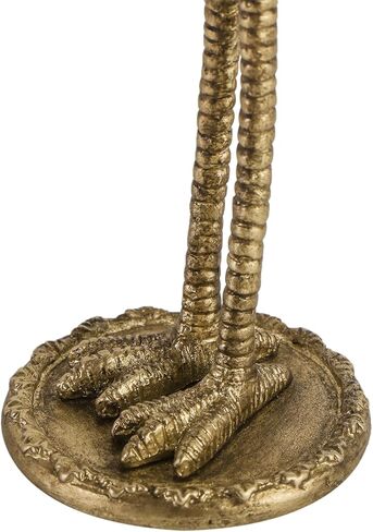 NIKKY HOME Gold Elegant Crane Ring Holder Set of 2, Vintage Metal Jewelry Display Stand, Decorative Ring Organizer Figurines for Vanity Dresser Bathroom Bedroom, Gifts for Women in Saudi Arabia