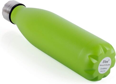 زجاجة مياه معزولة من Sfee بسعة 32 أونصة، زجاجة مياه من الفولاذ المقاوم للصدأ مع قش و3 أغطية، زجاجة مياه معدنية مزدوجة الجدار مانعة للتسرب بفم واسع قارورة مياه رياضية للسفر والمدرسة (وردي) in Kuwait