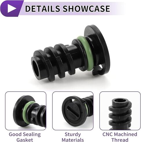 Engine Oil Drain Plug for Mercedes-Benz C63 AMG, S550, S450, S560 – Set of 2, with O-Ring, OE A0029902017 in Saudi Arabia