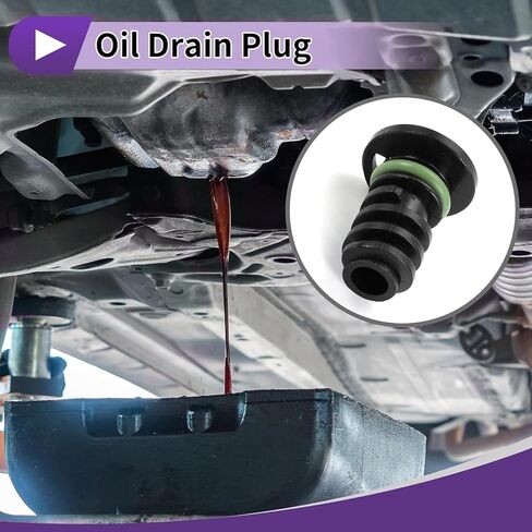 Engine Oil Drain Plug for Mercedes-Benz C63 AMG, S550, S450, S560 – Set of 2, with O-Ring, OE A0029902017 in Saudi Arabia