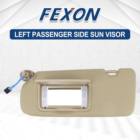 Beige Driver Left Side Sun Visor Compatible with Honda CRV 2017 2018 2019 2020 2021 2022 Sunshade Number 83280TLAA12ZA in Saudi Arabia