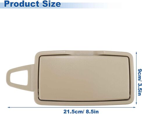 ACROPIX Sun Visor Vanity Mirror Cover for Mercedes-Benz GLA W156/GLE W292/GLS W166 2015-2019 Front Left Sun Visor Makeup Mirror Cap Replaces No.A1668100110 in Saudi Arabia