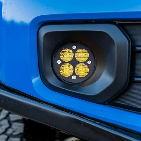 أضواء الضباب LED ذات العدسات الصفراء لـ Tacoma 2012-2023 / Tundra 2014-2021 / 4Runner 2010-2024 مصابيح الضباب ذات الزاوية الواسعة ذات الطاقة العالية in Saudi Arabia