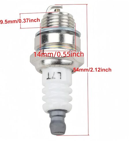 Ignition Coil Spark Plug L7T Ignition Key Switch Kit for 43cc 47cc 49cc 2-Stroke Engine Mini Bike Pocket Bike ATV Quad Scooter Dirt Bike Pit Bike Go Kart Minimoto Chopper Kids Bike in Kuwait