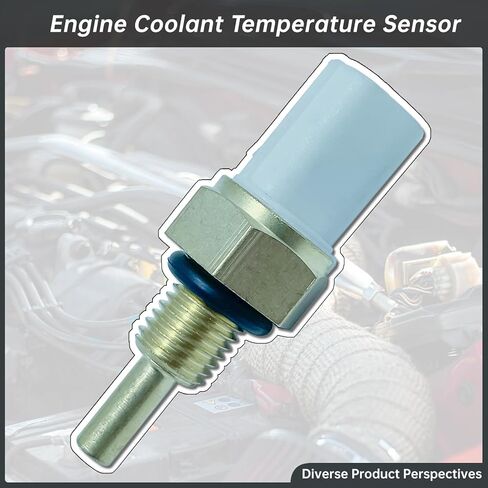 5S1529 Engine Coolant Temperature Sensor Compatible with Acura 03-05 MDX 05-08 RL 02-06 RSX 04-08 TSX Replacement for Honda 03-07 Accord 01-11 Civic 02-06 CR-V 03-11 Element Replaces 37870PLC004 in Kuwait