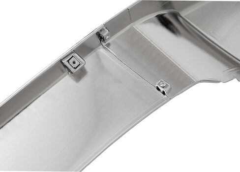 Front Bumper Upper Cover Compatible with 2011-2014 Chevy Chevrolet Silverado 2500 HD 3500 HD Direct Replace for GM1014106 25883355 3PCS Chrome in Saudi Arabia