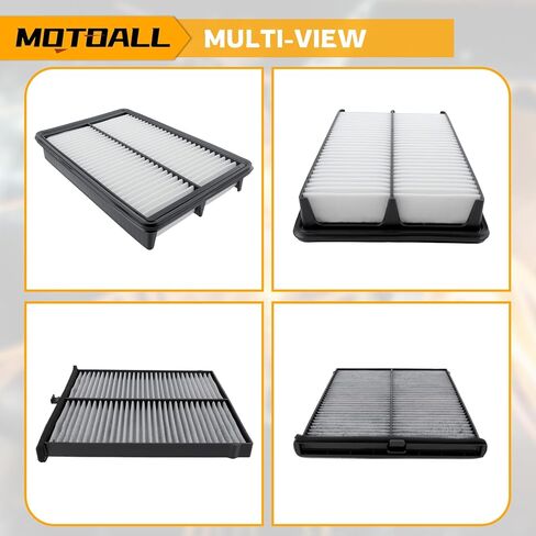 مجموعة فلتر هواء المحرك MOTOALL وفلتر هواء المقصورة يستبدل # PE07-13-3A0A مناسب لمازدا 6 3 سبورت 3 CX-5 2013-2023، بديل in Saudi Arabia