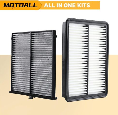 مجموعة فلتر هواء المحرك MOTOALL وفلتر هواء المقصورة يستبدل # PE07-13-3A0A مناسب لمازدا 6 3 سبورت 3 CX-5 2013-2023، بديل in Saudi Arabia