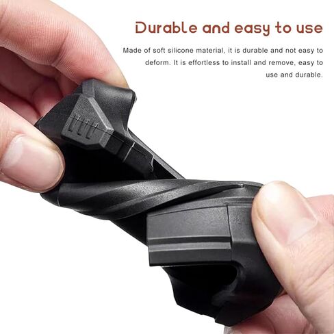 2 PCS Car Seat Belt Buckle Covers, Anti-Scratch Silicone Auto Safety Belt Buckle Guard, Universal Seatbelt Clip Protective Sleeve For Most Vehicles, Car Accessories (Black) in Saudi Arabia