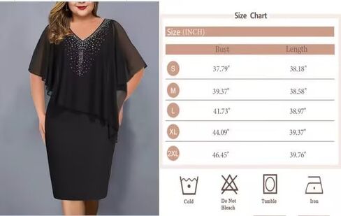 Women's V-Neck Sheath Dress with Chiffon Shawl and Rhinestone Embellishments. in Saudi Arabia
