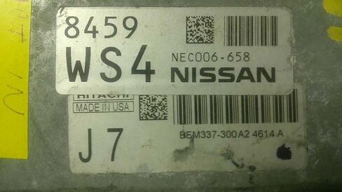 وحدة التحكم ECM للمحرك تناسب 14-17 متوافقة مع Nissan NV200 NEC006-658 NEC006658 in Saudi Arabia