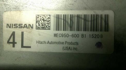 Engine ECM Control Module Fits 11-12 Compatible with Nissan SENTRA MEC950-600 B1 MEC950600B1 in Saudi Arabia