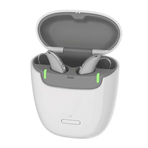 Pure Portable Charger for Hearing Aids | Travel Charging Case for Pure Charge-and-Go Models | Compatible with TruHearing 6 & 7 In-Ear Hearing Aids | On-the-Go Power in Saudi Arabia