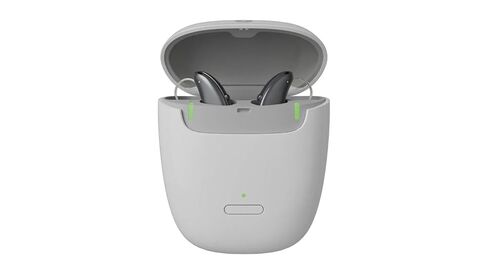Pure Portable Charger for Hearing Aids | Travel Charging Case for Pure Charge-and-Go Models | Compatible with TruHearing 6 & 7 In-Ear Hearing Aids | On-the-Go Power in Saudi Arabia