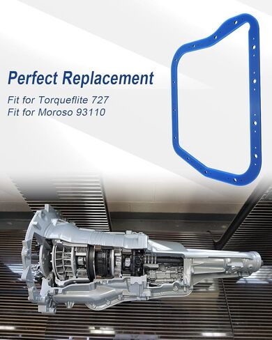 حشية وعاء زيت ناقل الحركة 93110 مناسبة لـ Torqueflite 727 Moroso 93110، أداء إغلاق جيد، مع حشوات فولاذية داخل الختم، عبوة واحدة in Saudi Arabia