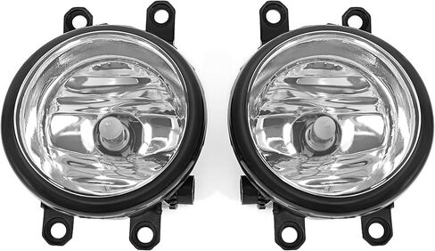 مصباح ضباب HECASA مع إطار متوافق مع تويوتا كورولا 2011-2013 مع مصابيح LED للجري أثناء النهار وغطاء مصباح الضباب الأمامي، قطعتان من جانب السائق والراكب in Kuwait