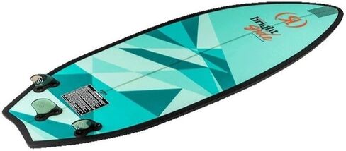 Ronix Standard Core - WakeSurf Brightside مع أشرطة - Tide Pool Blue in Kuwait