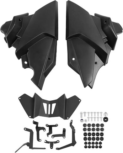 غطاء حماية سفلي لمحرك الدراجة النارية من أجل Yamaha MT09 MT-09 SP Tracer 9/GT 2021 2022 2023 2024 2025 Bellypan (أسود 2) in Saudi Arabia