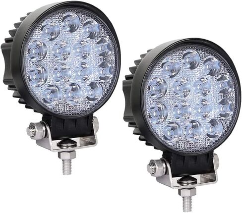 20PCS 42W Led Work Light, Led Light Pods, Flood Round Lights Off-Road Lights Led Lights Fit for Trucks Off-Road Vehicle ATV SUV UTV 4WD Boat Tractor/Spot in Saudi Arabia