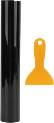 Windshield Sun Visor Strip, Automotive Front Windshield Tint Strip Car Window Tint Film Block Windshield Sun Visor Strip with Scraper, 20 x 150cm in Saudi Arabia