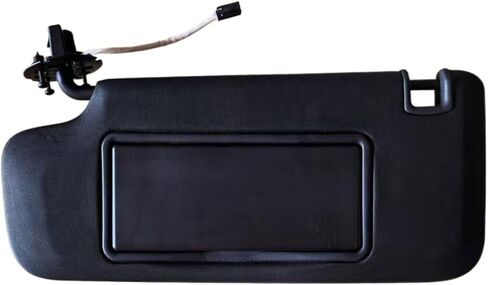 حاجب الشمس للسيارة متوافق مع Buick Regal 2009-2020 لحاجب الشمس الداخلي Buick LaCrosse مع مرآة مع حاجب أمامي خفيف ملحقات السيارة (الجانب الأيسر بيج) in Kuwait