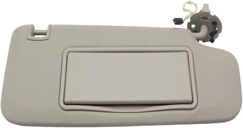 حاجب الشمس للسيارة متوافق مع Buick Regal 2009-2020 لحاجب الشمس الداخلي Buick LaCrosse مع مرآة مع حاجب أمامي خفيف ملحقات السيارة (الجانب الأيسر بيج) in Kuwait