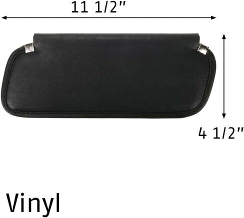 C3 Corvette Black Sun-Visor Left and Right Sides Sunvisor Fits: 69 Thru 76 Corvettes in Saudi Arabia