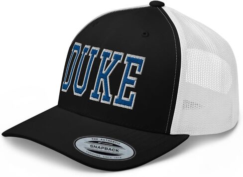 NG Duke Curverd Bill Embroidered Trucker Hat Mid Crown Adjustable Cap in Saudi Arabia
