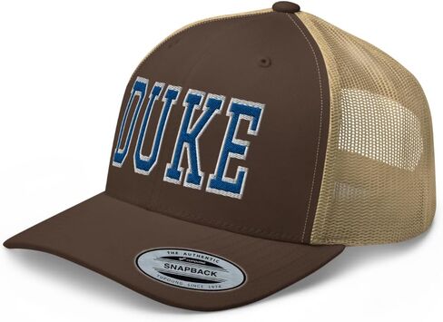 NG Duke Curverd Bill Embroidered Trucker Hat Mid Crown Adjustable Cap in Saudi Arabia