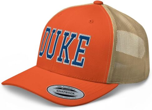 NG Duke Curverd Bill Embroidered Trucker Hat Mid Crown Adjustable Cap in Saudi Arabia