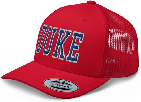 NG Duke Curverd Bill Embroidered Trucker Hat Mid Crown Adjustable Cap in Saudi Arabia
