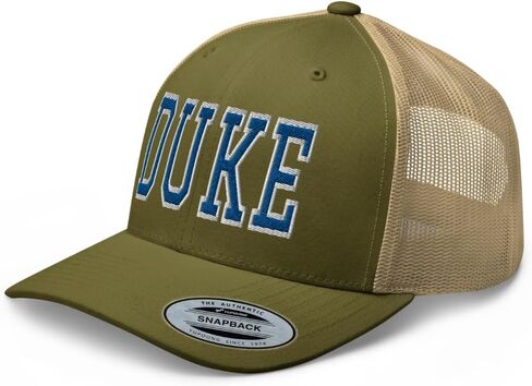 NG Duke Curverd Bill Embroidered Trucker Hat Mid Crown Adjustable Cap in Saudi Arabia