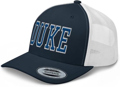 NG Duke Curverd Bill Embroidered Trucker Hat Mid Crown Adjustable Cap in Saudi Arabia