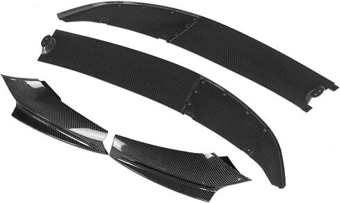 Front Bumper Lip Compatibility with 2011-2016 F10 528i 535i 550i 5 Series M Sport M Tech Style Front Splitter Bumper Chin Lip Carbon Fiber Style in Kuwait