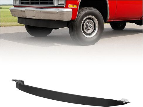 KUAFU Front Lower Valance Compatible with 1981-1986 Chevy Chevrolet K10 K20 K30 GMC K1500 K2500 K3500 Replacement for GM1092123 15569086 Bumper Air Dam Deflector Black in Saudi Arabia
