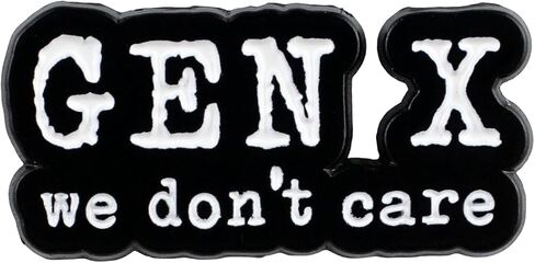 Generation 1965-1980 We Don’t Care Funny Sarcasm Enamel Pin, Sarcastic Humor Pin Brooch, Funny Gift For 70s Baby 80s Kid Sassy Mom Dad, Retro Dark Humor Brooch Badges, Generation Sarcastic Lapel Badge, 70s Aesthetic Accessories in Saudi Arabia