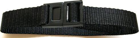 خمر ريترو بسيط 20 مم نايلون زلة من خلال قطعة واحدة حزام حزام الساعة in Kuwait