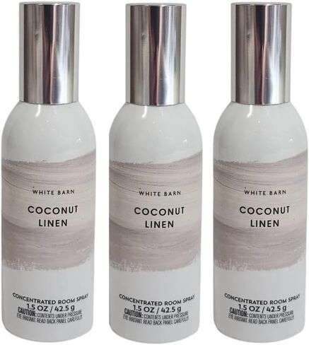 Bath and Body Works Coconut Linen Room Spray - Pack of 3 in Saudi Arabia