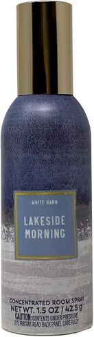 Bath and Body Works 2 Pack Lakeside Morning Concentrated Room Spray Set with a Marbela Sample Soap in Saudi Arabia