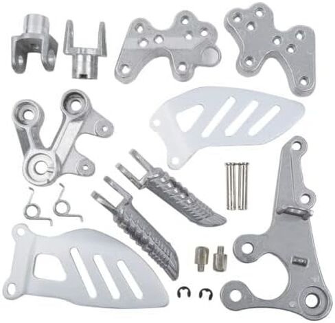 TCMT Motorcycle Rear Passenger Foot Pegs Footrest Brackets Set Fit For Suzuki GSXR 1000 07-08 Sand Black in Saudi Arabia