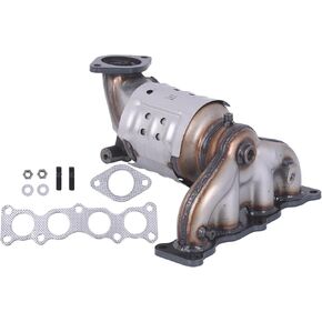 المحول الحفاز لمشعب العادم 674-091 متوافق مع Hyundai Santa Fe 2.4L 2019-2020 Kia Sorento 2016-2020 Kia Sportage LX EX 2016-2022 2.4L AWD فقط استبدال متوافق مع EPA # 28510-2GBB0 in Kuwait