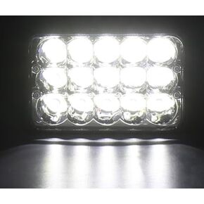 2PCS 4x6 LED Headlights Upgrade Compatible with BLIZZARD Snowplow Snow Plow 680LT 720LT 810 in Kuwait